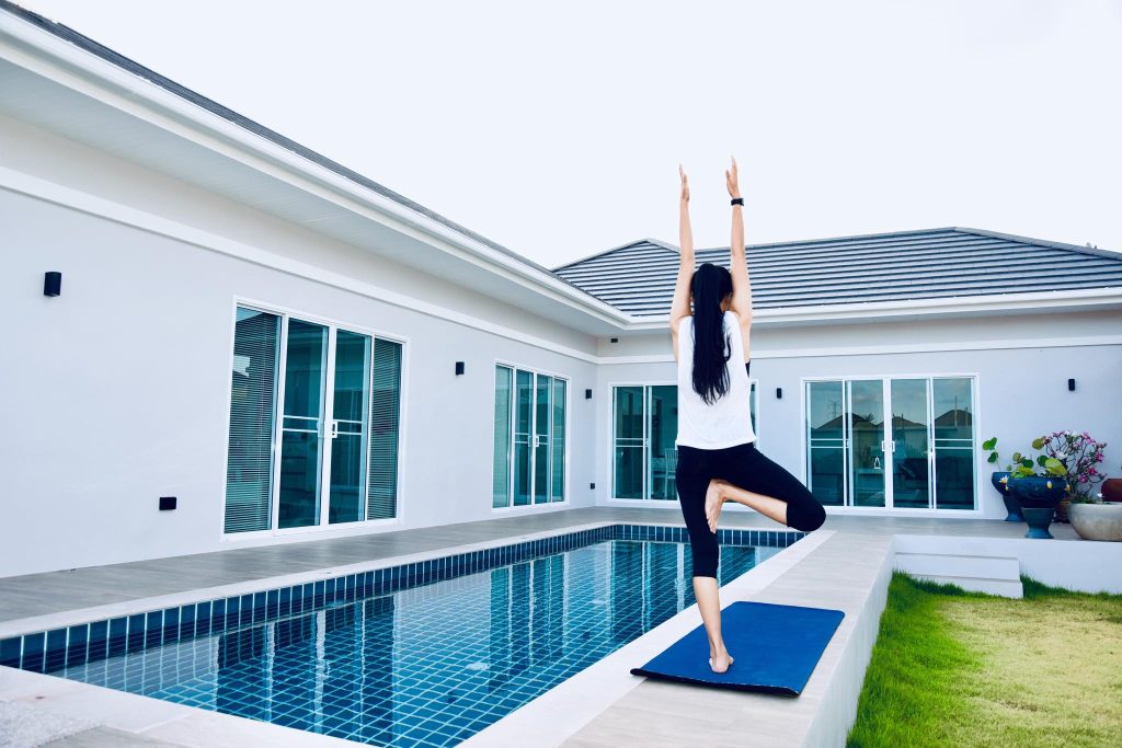 saltwater pool villa khon kaen